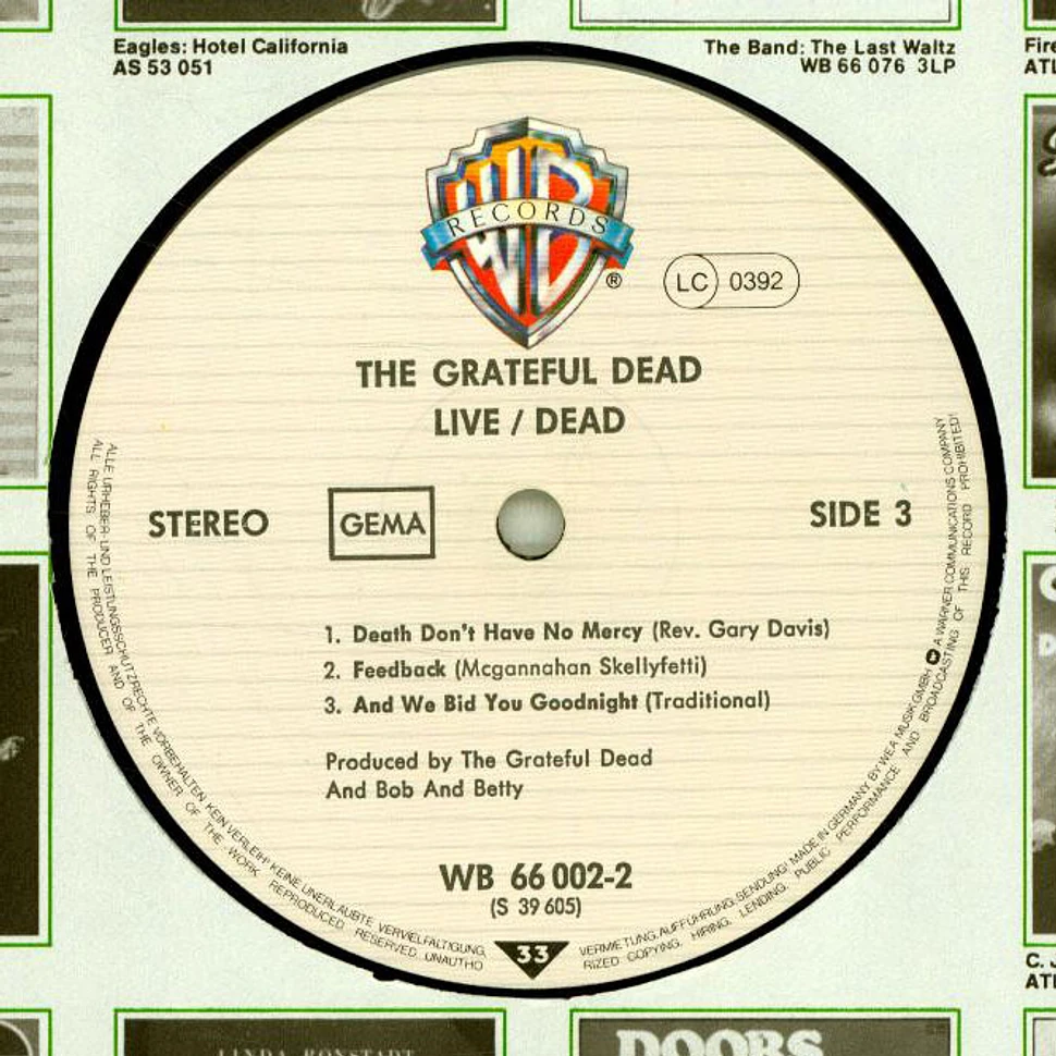 The Grateful Dead - Live/Dead