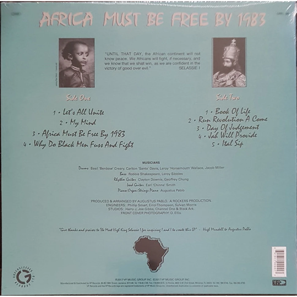 Hugh Mundell - Africa Must Be Free By 1983