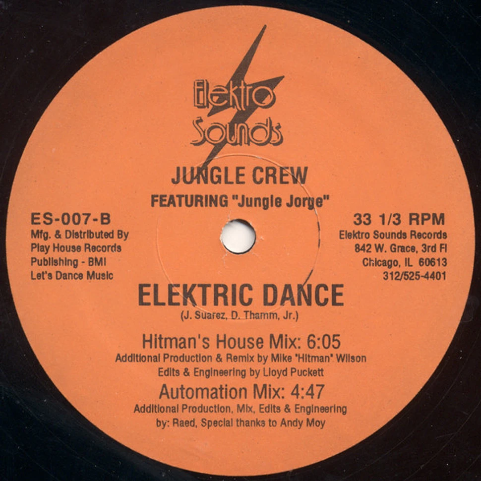 Jungle Crew Featuring Jungle Jorge - Elektric Dance
