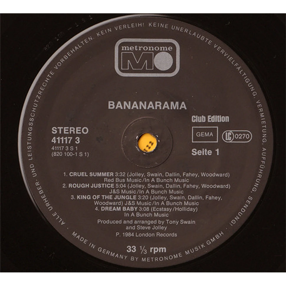 Bananarama - Bananarama