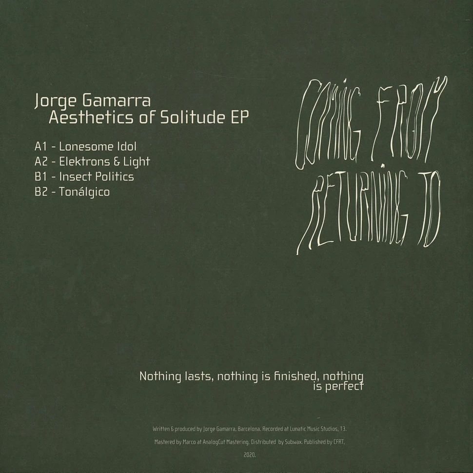 Jorge Gamarra - Aesthetics Of Solitude