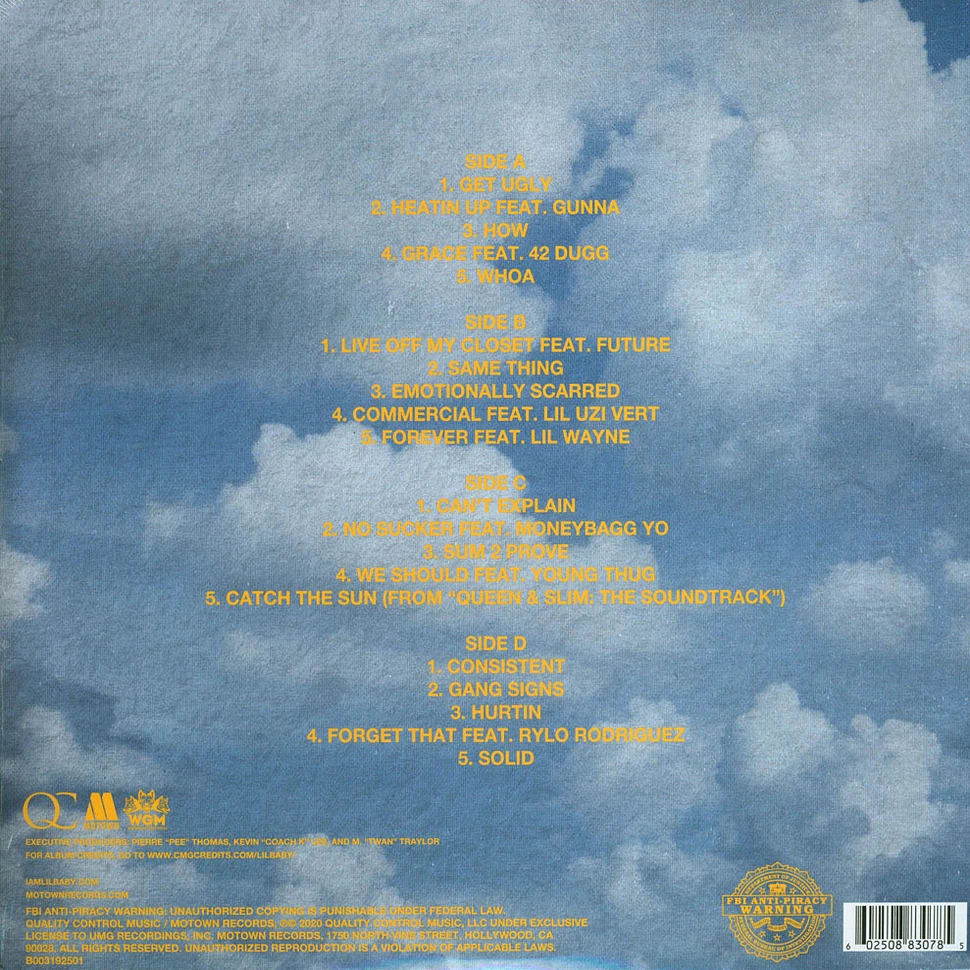 Lil Baby - My Turn Blue Vinyl Edition