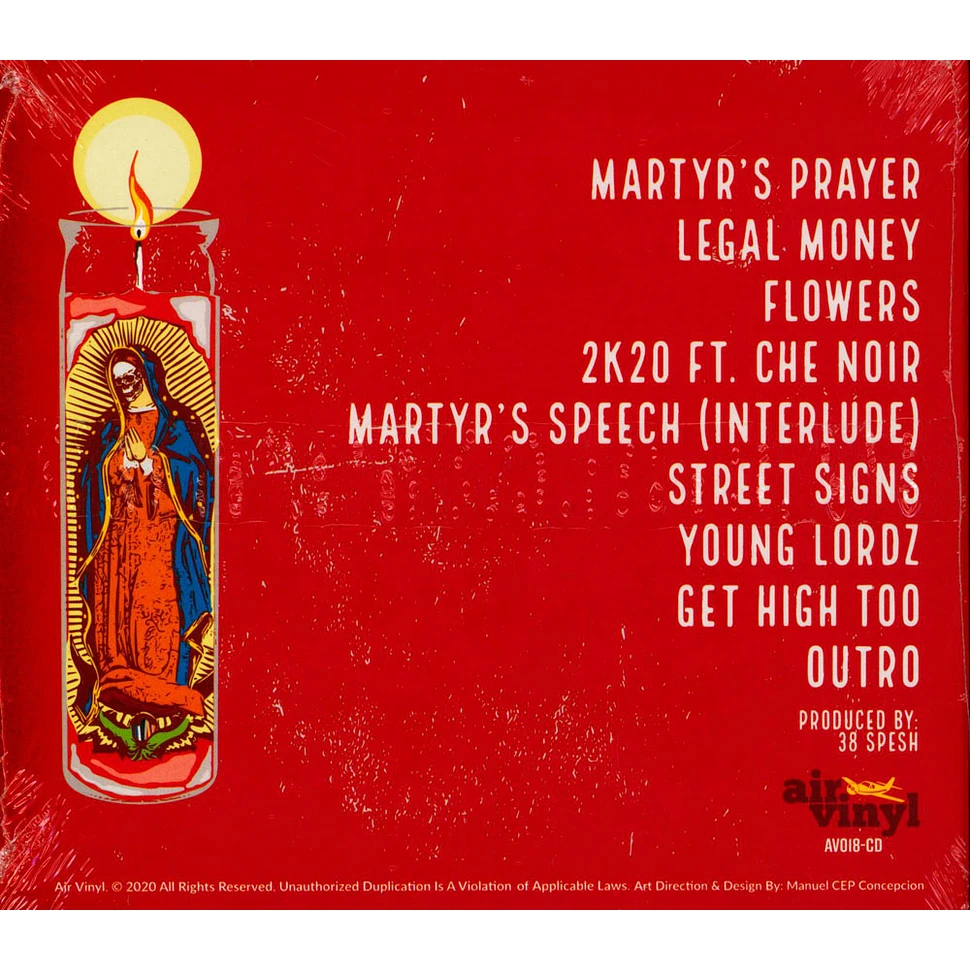 Elcamino & 38 Spesh - Martyrs Prayer