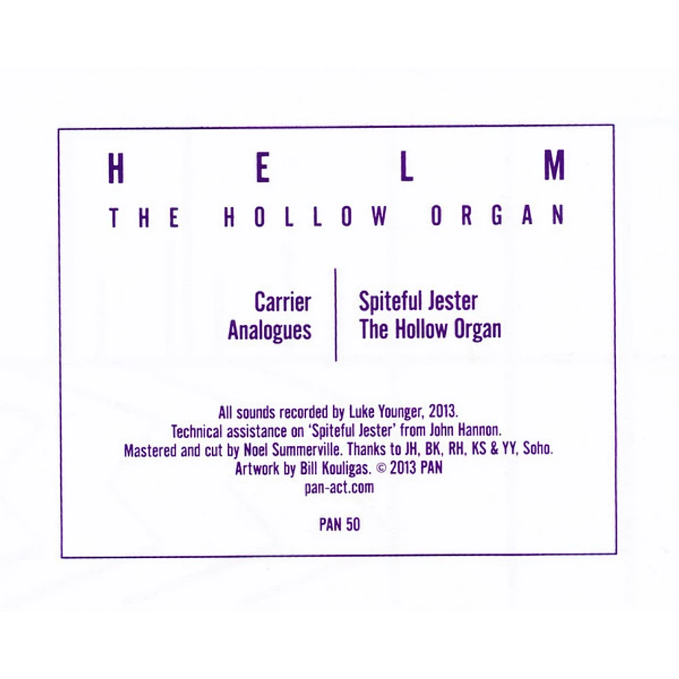 Helm - The Hollow Organ