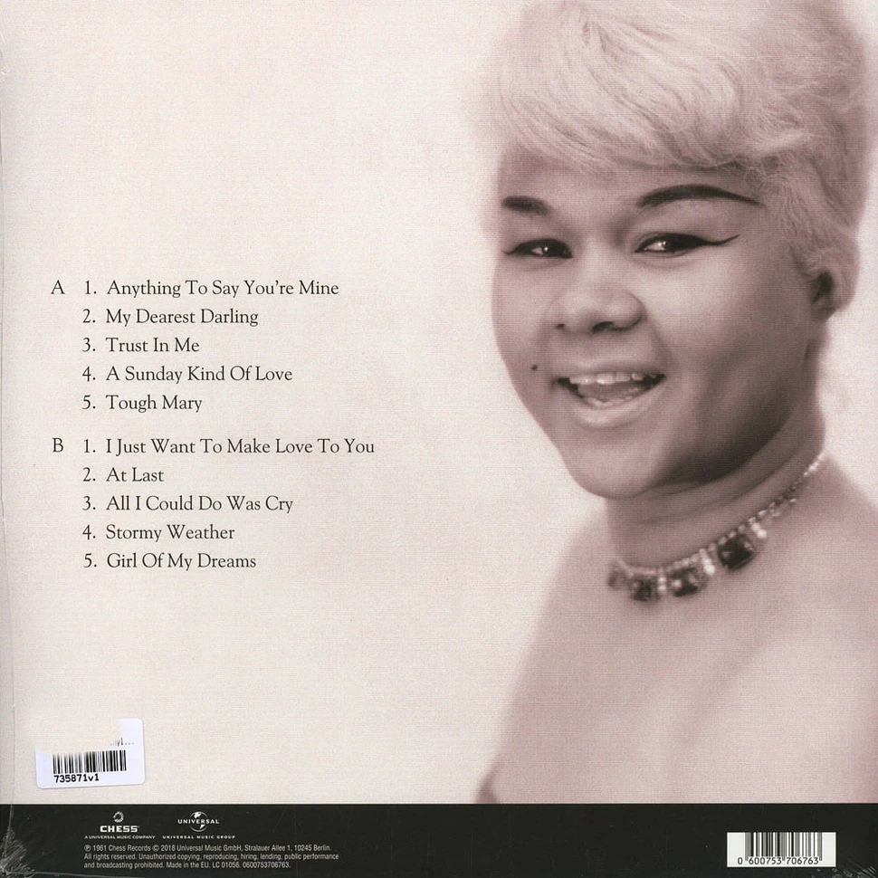 Etta James - At Last! Green Vinyl Edition
