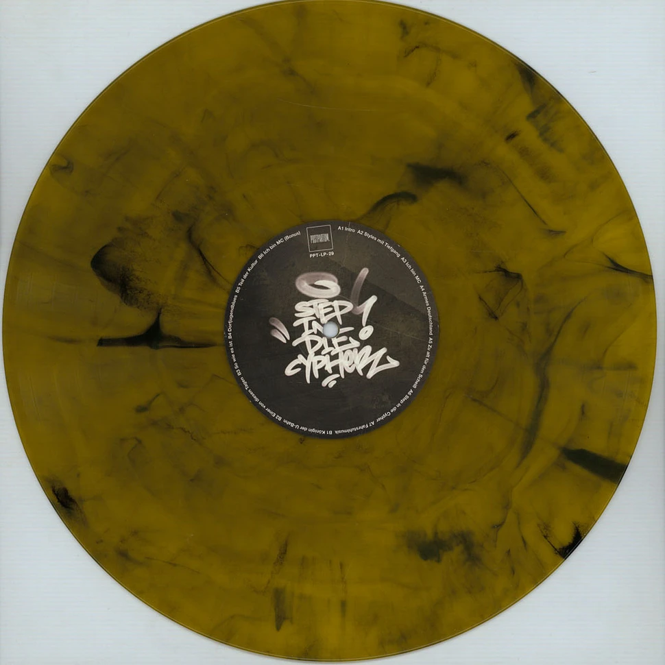 Smt & Jodu - Step In Die Cypher Yellow / Black Splatter Vinyl Edition