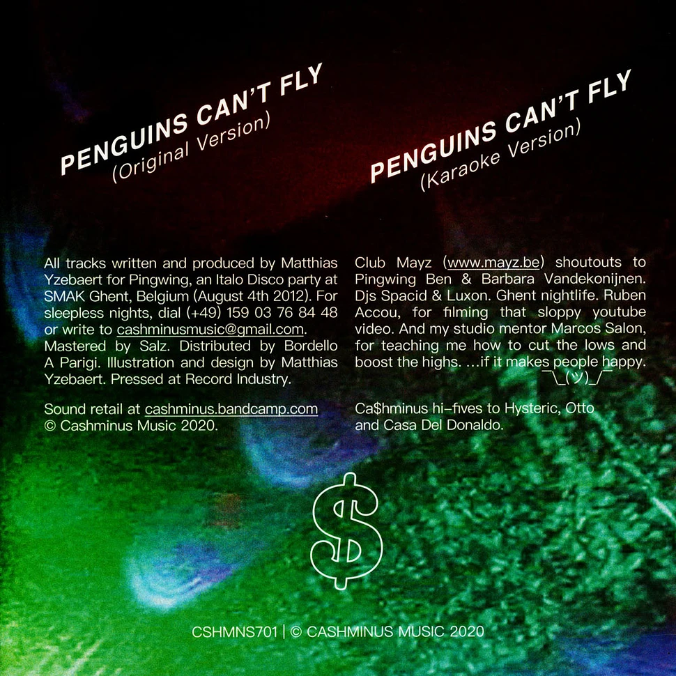 Club Mayz - Penguins Can't Fly