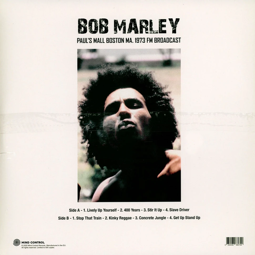 Bob Marley - Paul's Mall Boston 1973