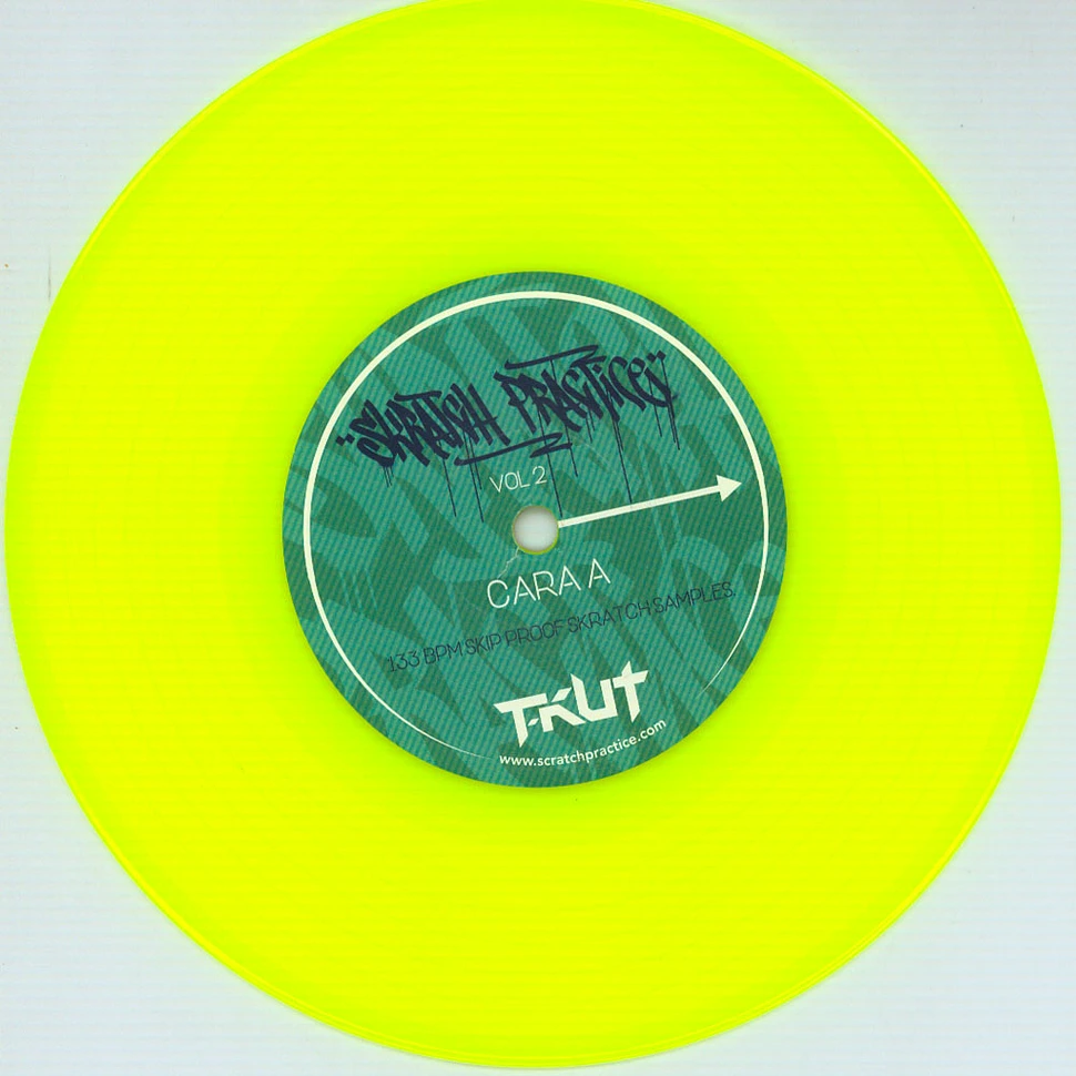 DJ T-Kut - Scratch Practice Volume 2 Neon Yellow Edition