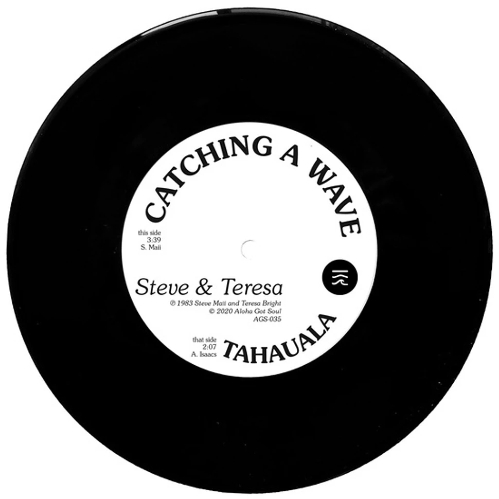 Steve & Teresa - Catching A Wave Black Vinyl Edition