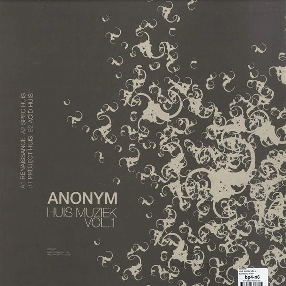 Anonym - Huis Muziek Vol.1