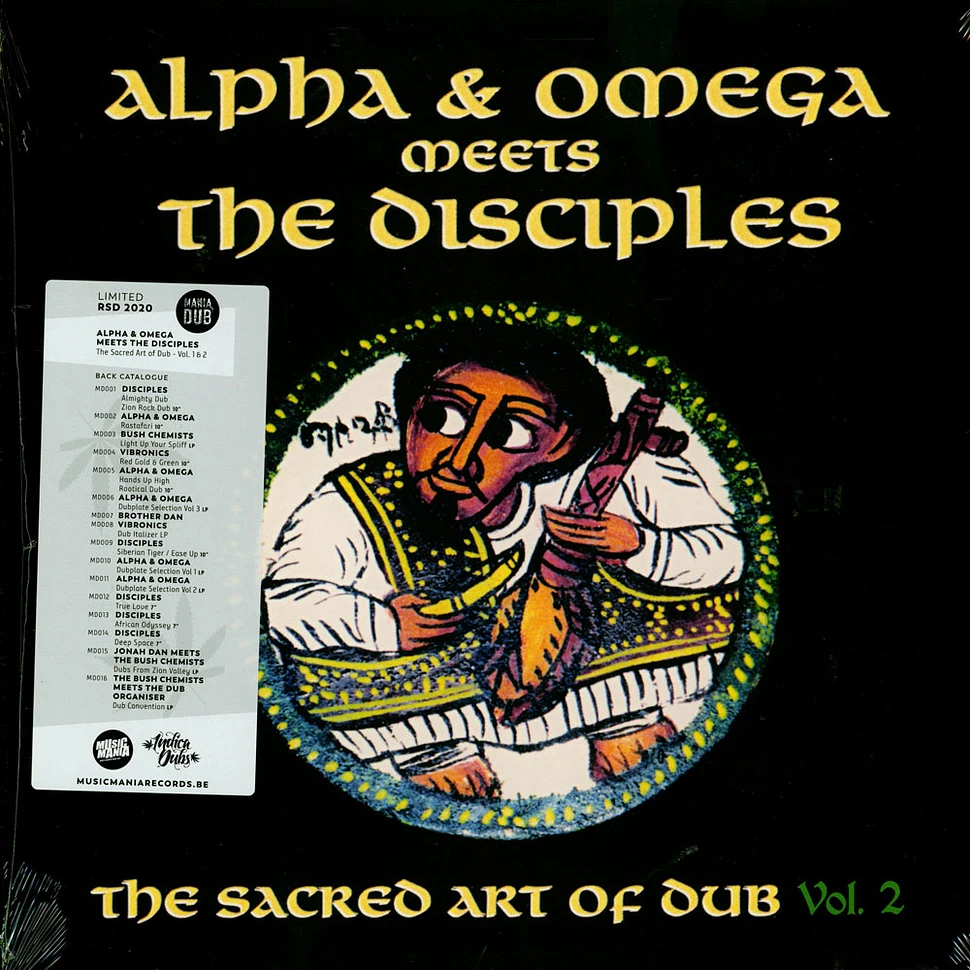 Alpha & Omega Meets The Disciples - The Sacred Art Of Dub Volume 2 Record Store Day 2020 Edition