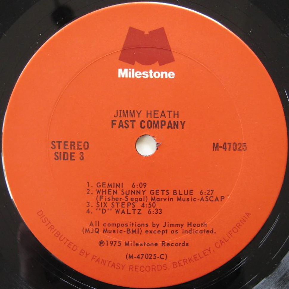 Jimmy Heath - Fast Company