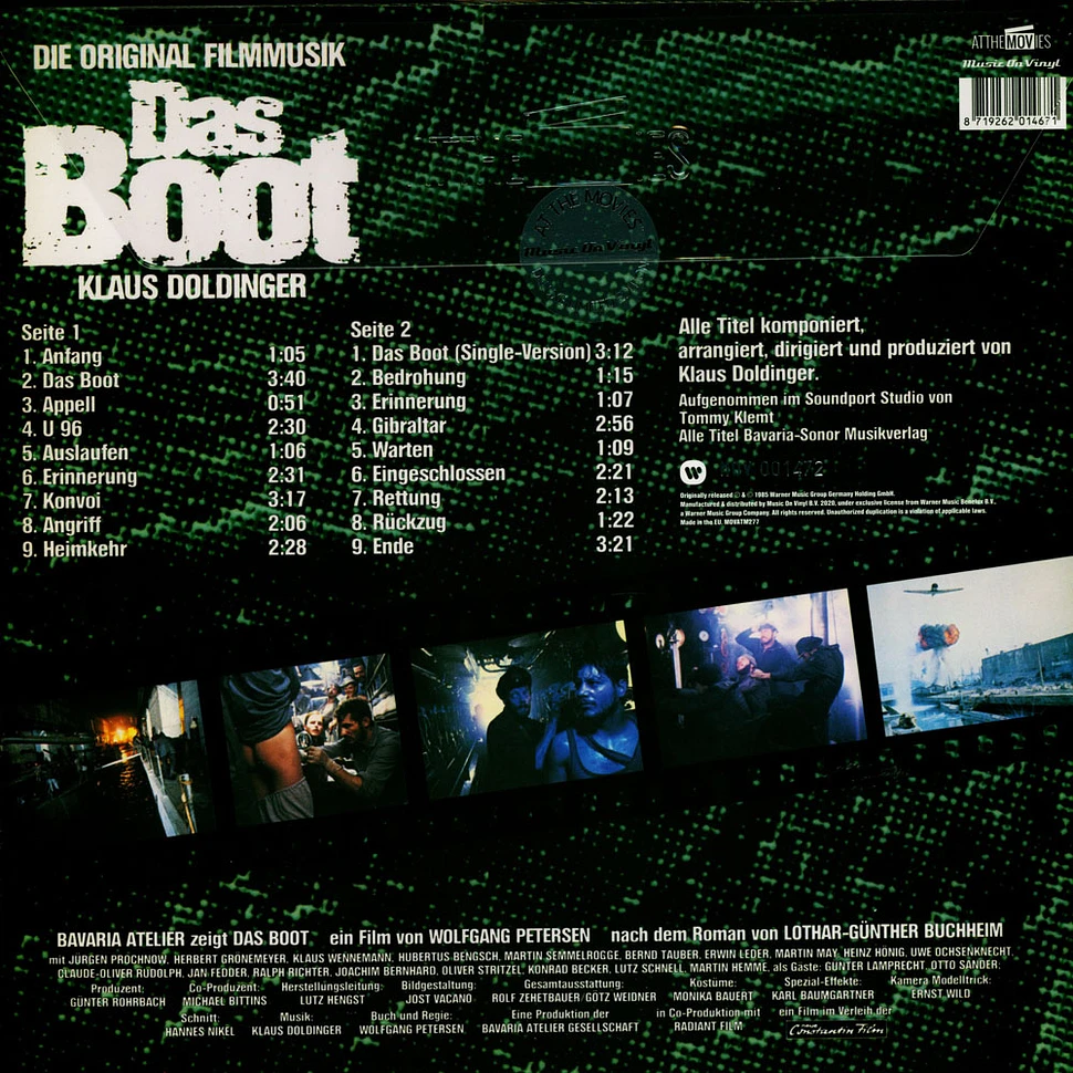 Klaus Doldinger - OST Das Boot Limited Green Vinyl Edition