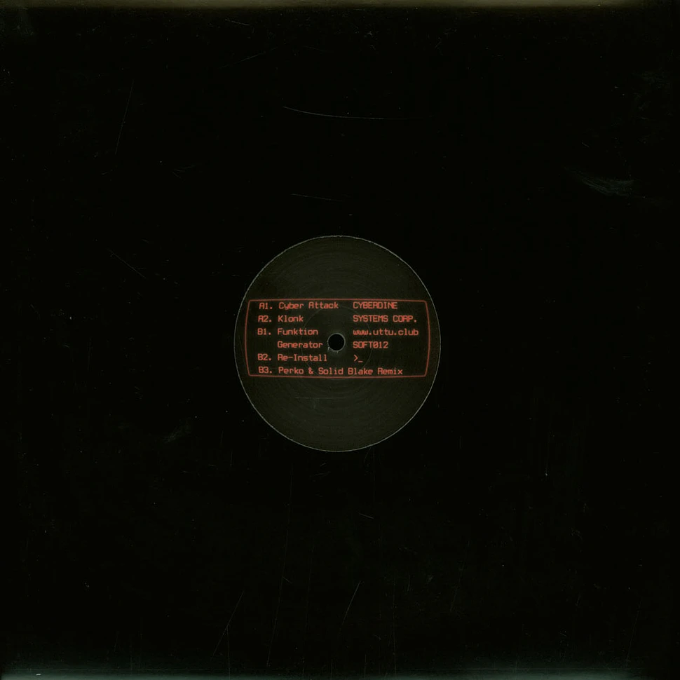 Cyberdine Systems Corp. (Alex Jann & DJ Haus) - Cyber Attack EP Transparent Vinyl Edition