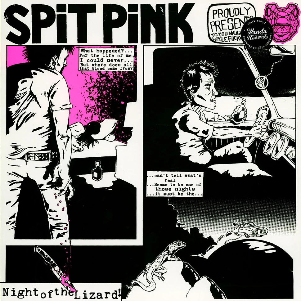 Spit Pink - Night Of The Lizard
