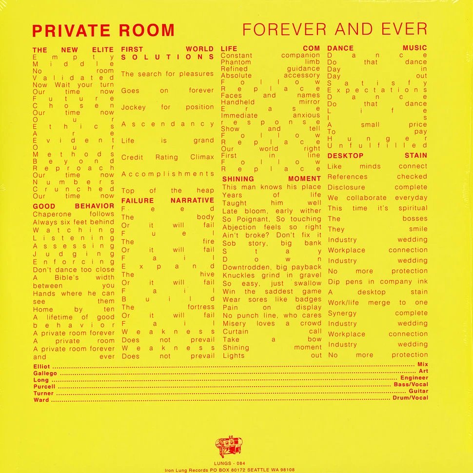 Private Room - Forever And Ever