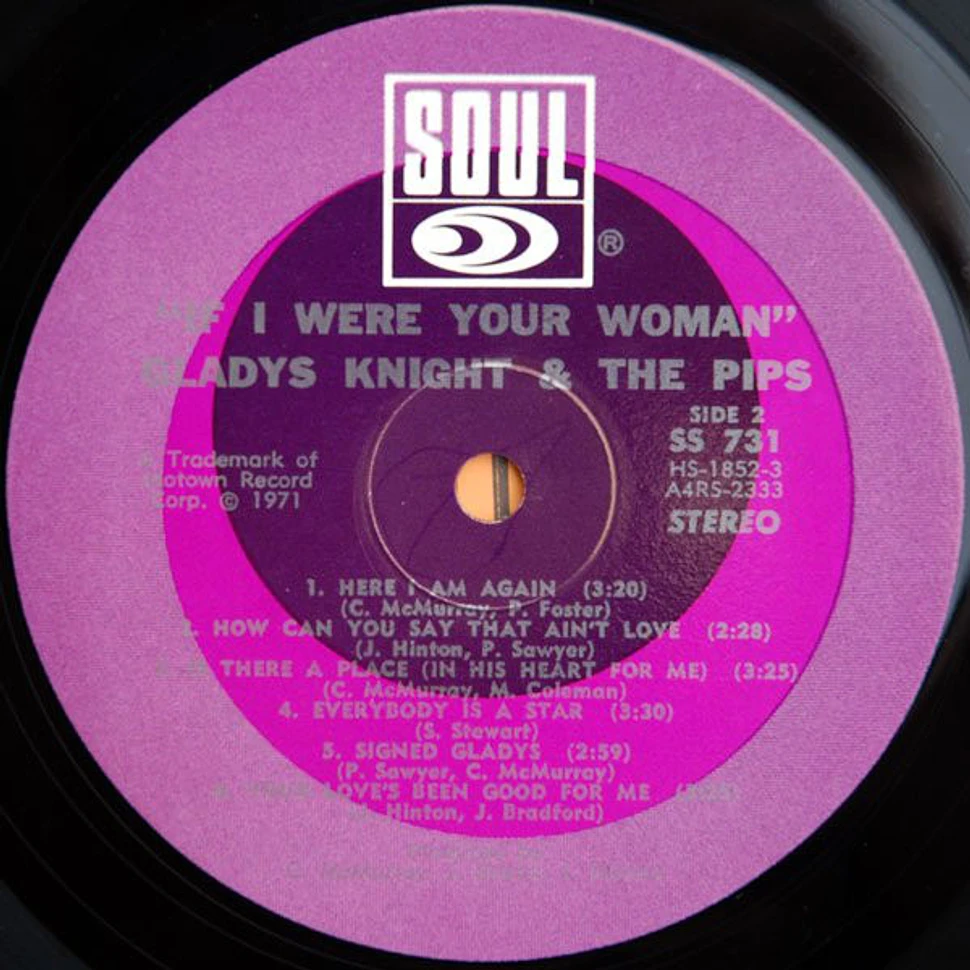 Gladys Knight And The Pips - If I Were Your Woman