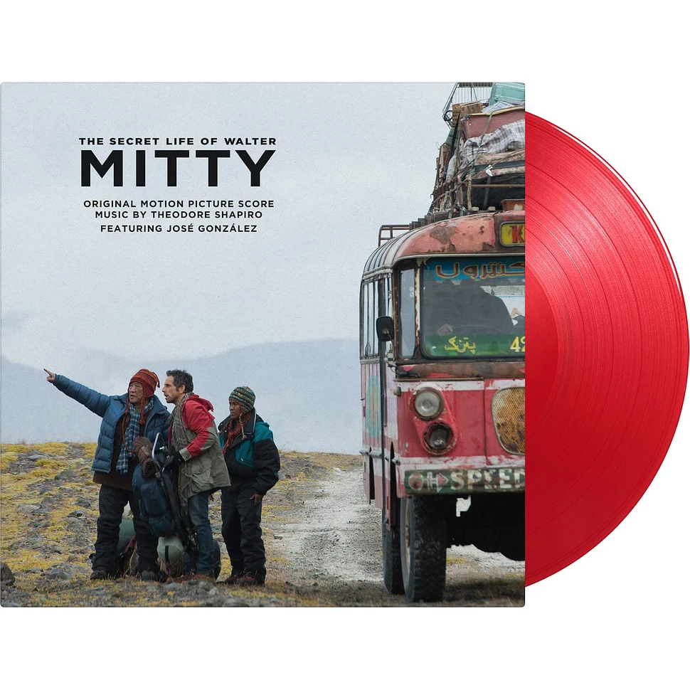Theodore Shapiro & José Gonzáles - OST The Secret Life Of Walter Mitty Score Limited Numbered Red Vinyl Edition