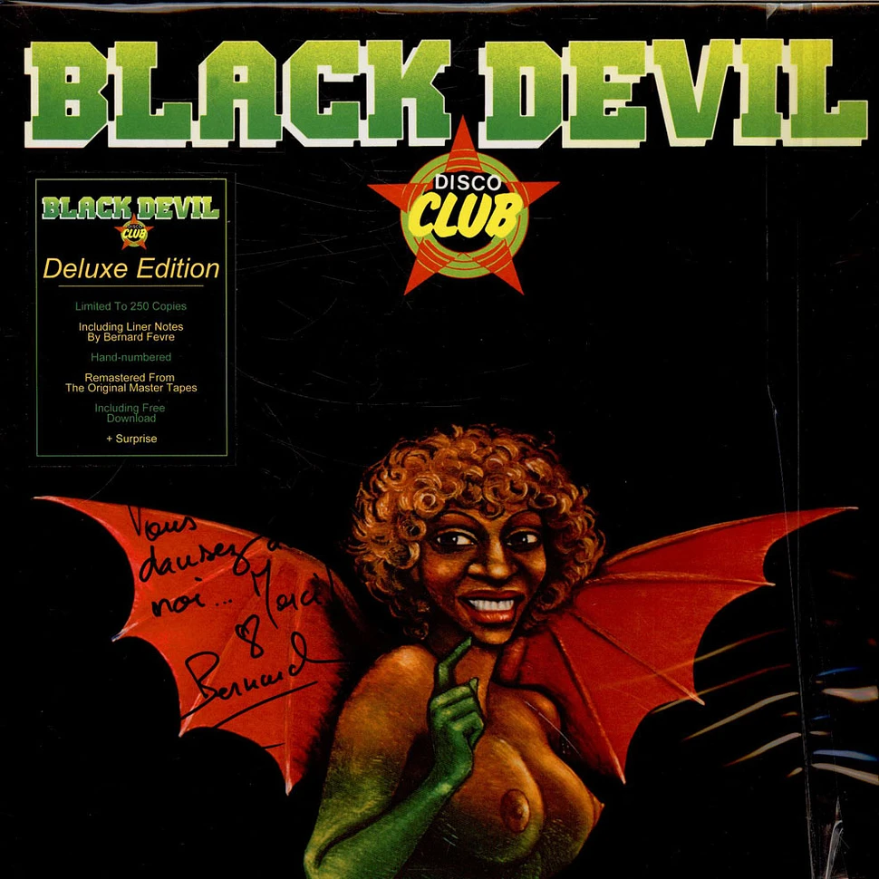 Black Devil - Disco Club Signed Black Vinyl Edition - Vinyl LP - 1978 - DE  - Reissue | HHV