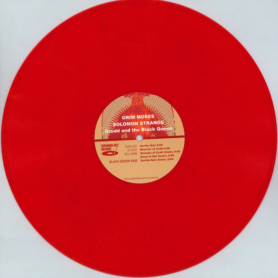 Grim Moses & Solomon Strange - Grodd & The Black Queen Red Vinyl Edition