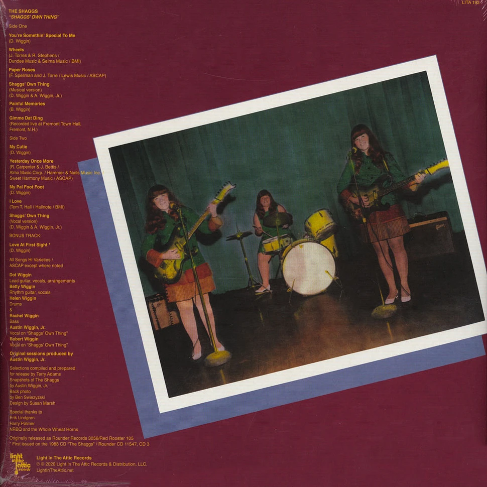 The Shaggs - Shagg's Own Thing - Yellow/Maroon Color-In-Color Wax