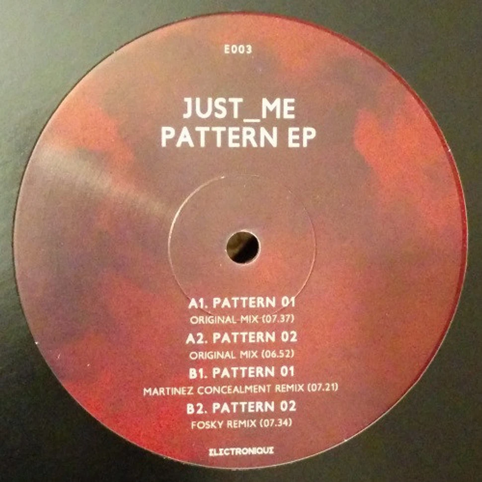 JustMe - Pattern EP