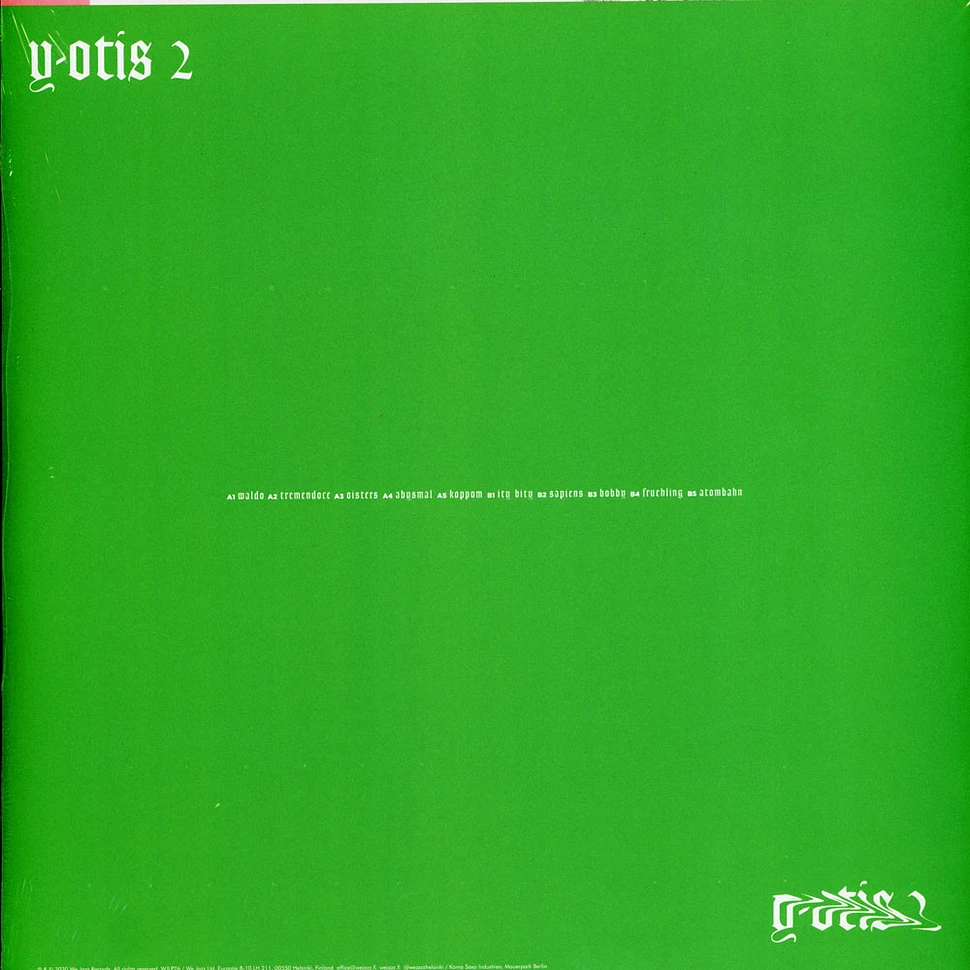 Otis Sandsjö - Y-Otis 2 Black Vinyl Edition