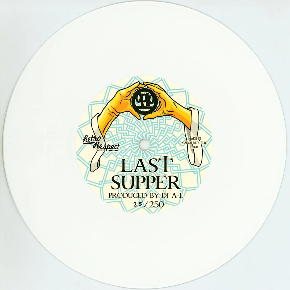 Opio (Souls of Mischief/Hiero) & DJ A-L - Last Supper White Vinyl Edition