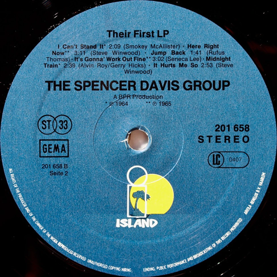 The Spencer Davis Group - Their First LP