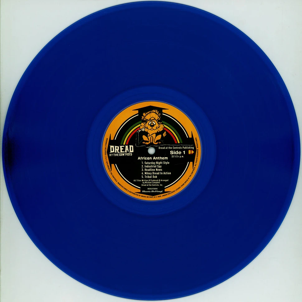 Mikey Dread - Africa Anthem The Mikey Dread Show Dubwise Limited Numbered Blue Vinyl Edition
