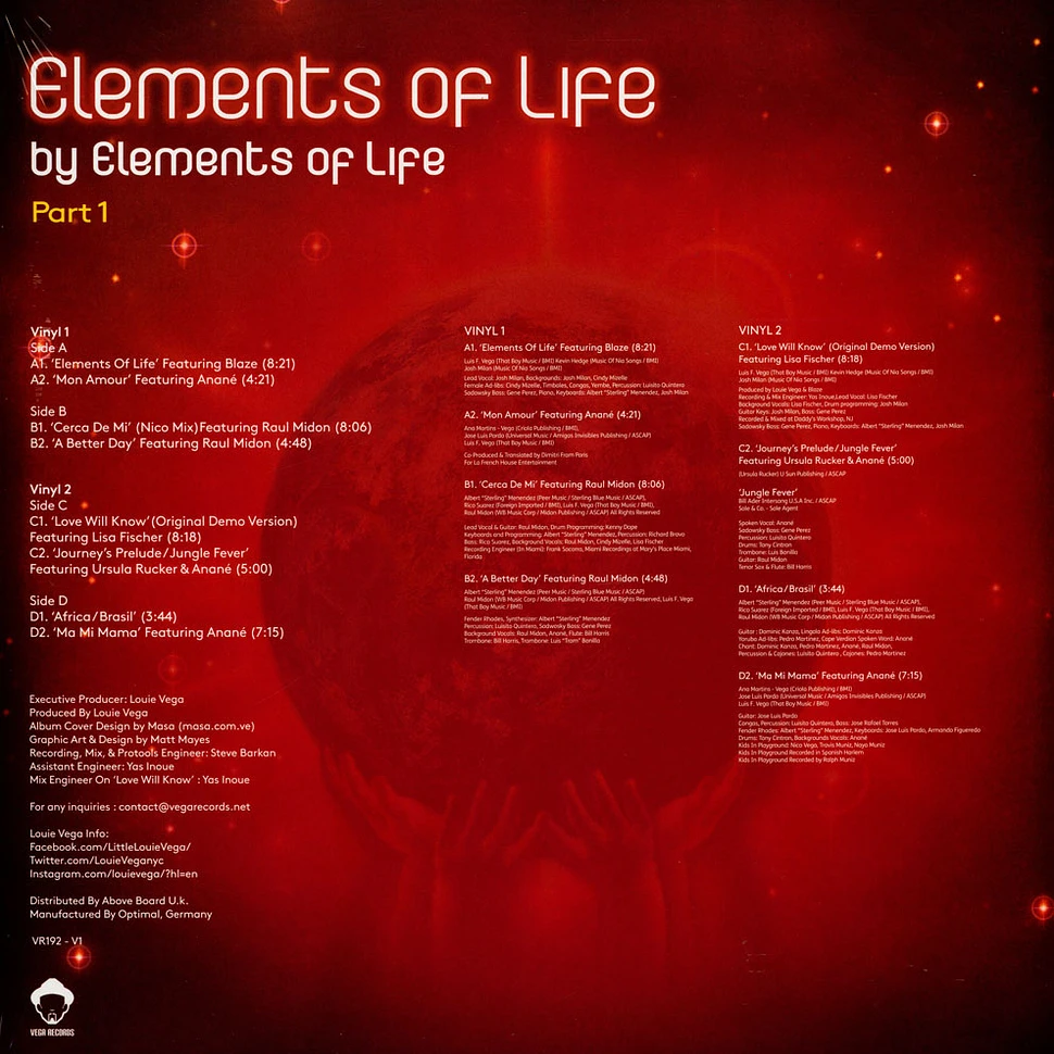 Elements Of Life - Elements Of Life Part 1