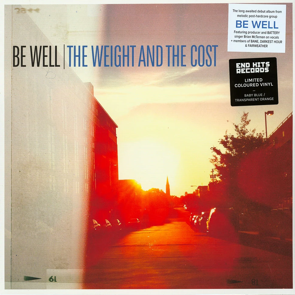 Be Well - The Weight And The Cost Split Baby Blue Vinyl Edition