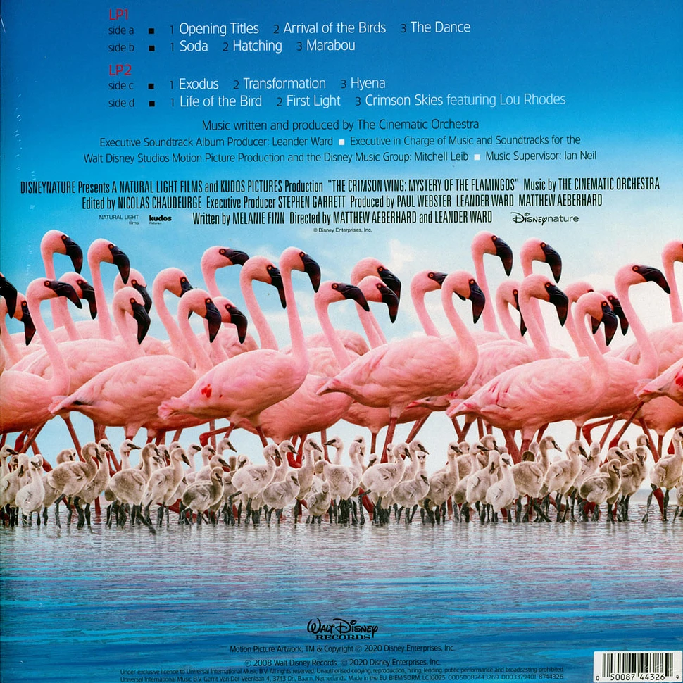 The Cinematic Orchestra With The London Metropolitan Orchestra - The Crimson Wing Mystery Of The Flamingoes Colored Record Store Day 2020 Edition