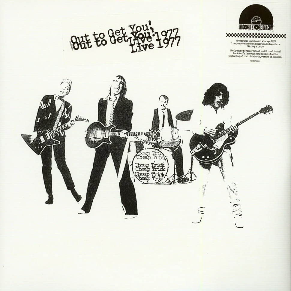 Cheap Trick - Out To Get You! Live 1977 Record Store Day 2020 Edition
