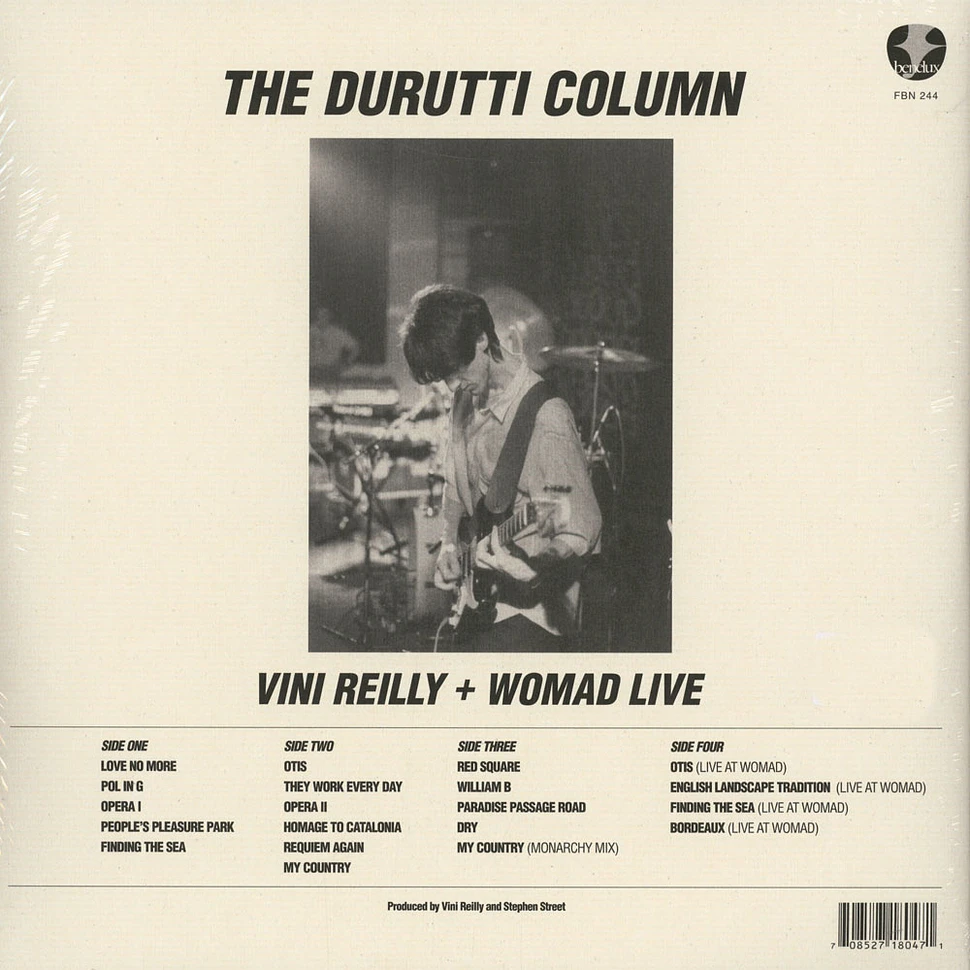 The Durutti Column - Vini Reilly & Womad Live Record Store Day 2020 Edition