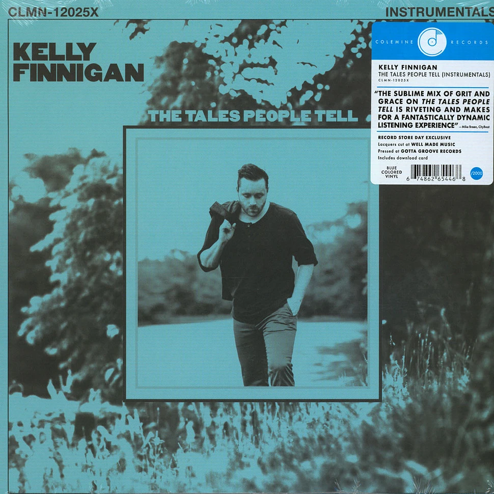 Kelly Finnigan - The Tales People Tell Instrumentals Blue Record Store Day 2020 Edition