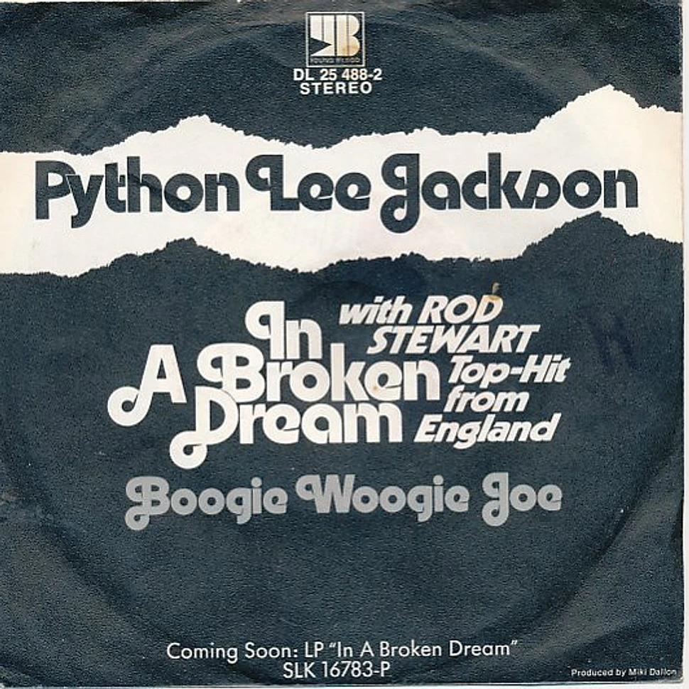 Python Lee Jackson - In A Broken Dream