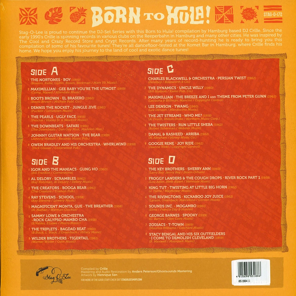 V.A. - Stag-O-Lee DJ Set 04 - Born To Hula!