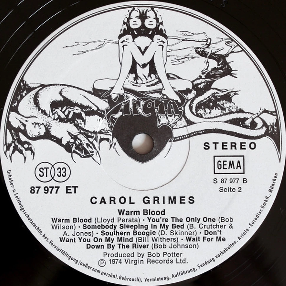 Carol Grimes - Warm Blood