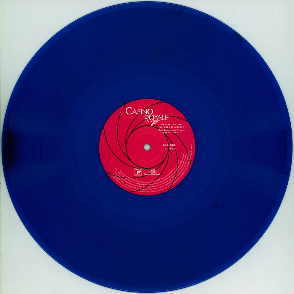 David Arnold - OST Casino Royale Limited Numbered Blue Vinyl Edition