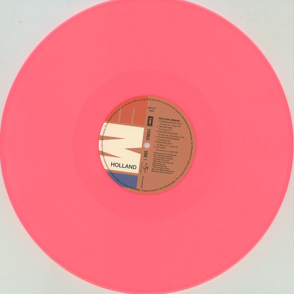 Flyin' Spiderz - Flyin' Spiderz Limited Numbered Pink Vinyl Edition