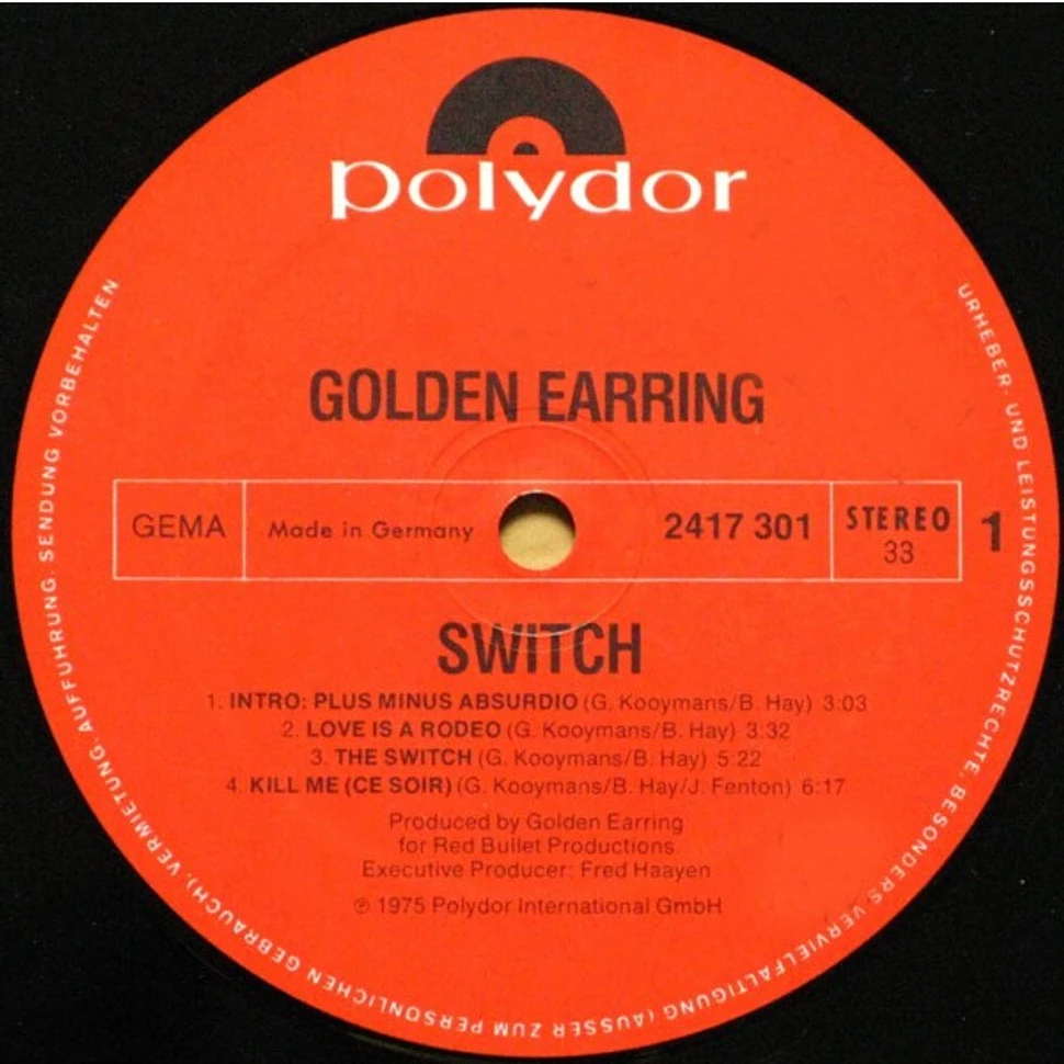 Golden Earring - Switch