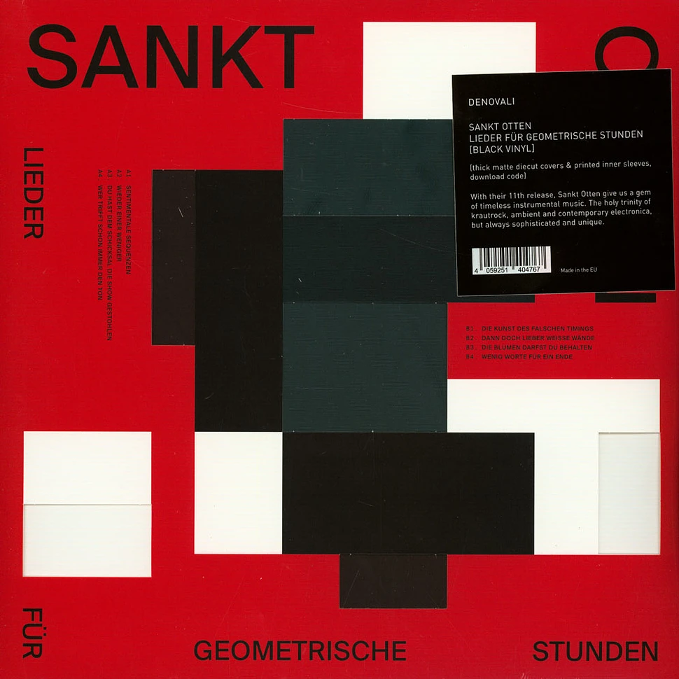 Sankt Otten - Lieder Für Geometrische Stunden Black Vinyl Edition
