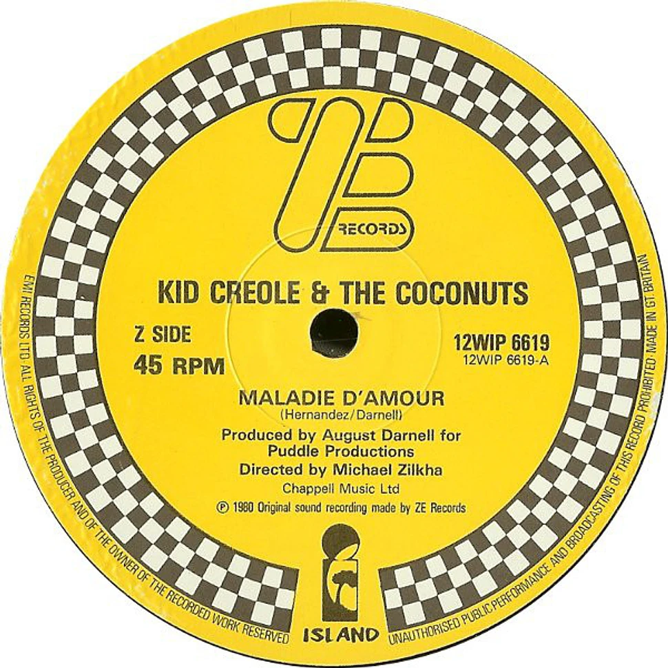 Kid Creole And The Coconuts - Maladie D'amour