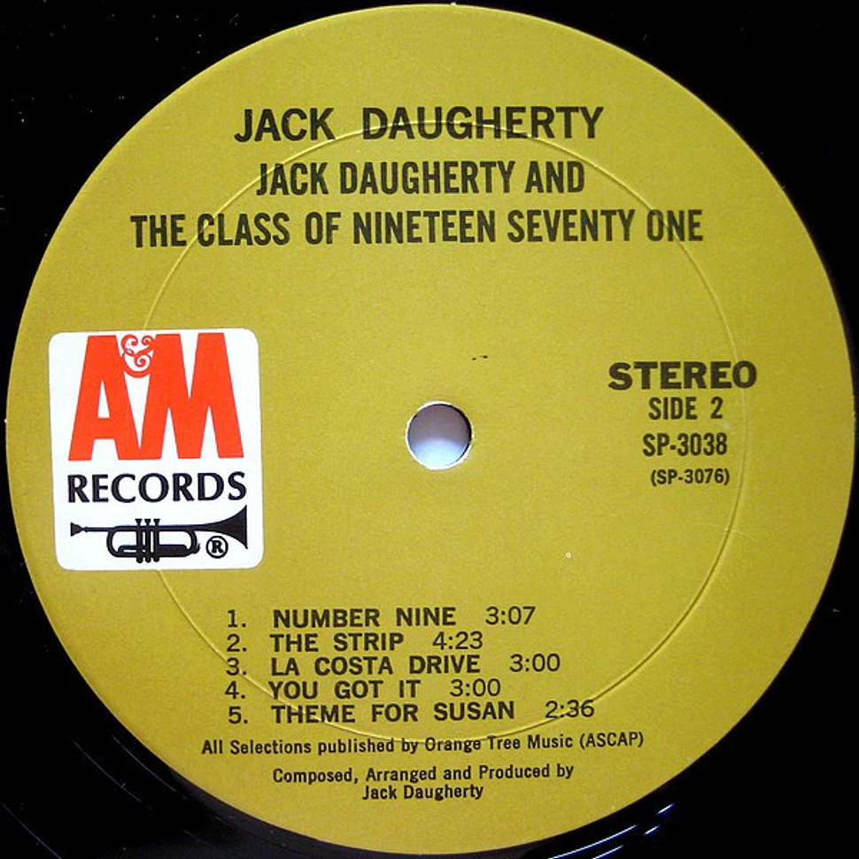 Jack Daugherty - The Class Of Nineteen Hundred And Seventy One