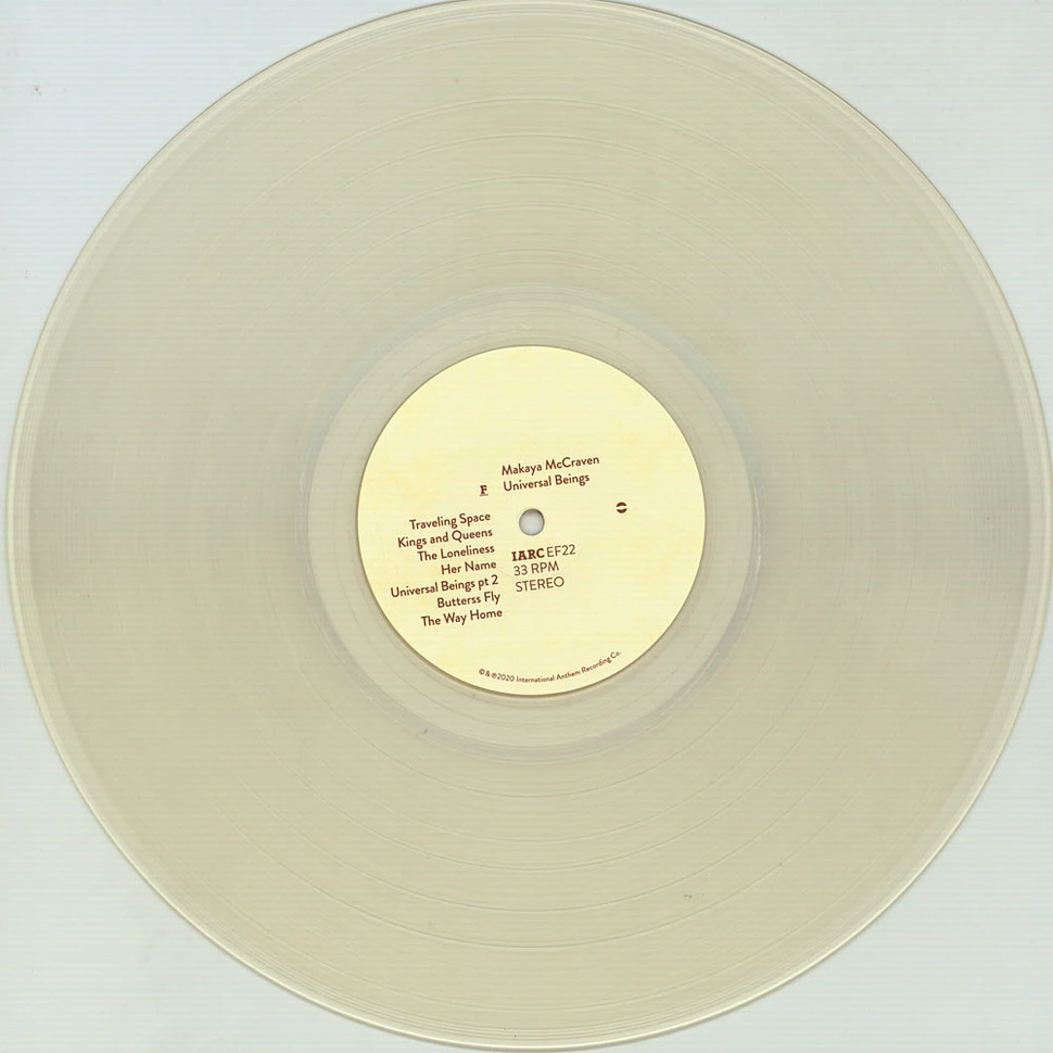 Makaya McCraven - Universal Beings E&F Sides HHV Exclusive Clear Vinyl Edition