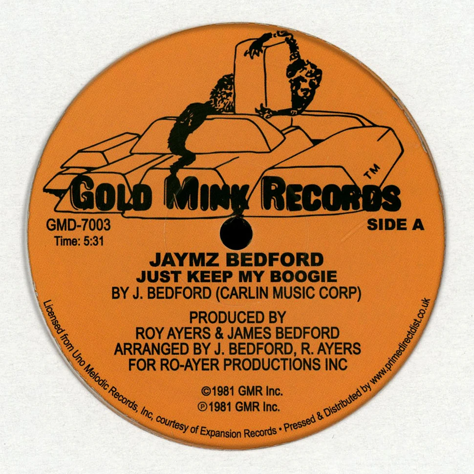 Jaymz Bedford - Just Keep My Boogie