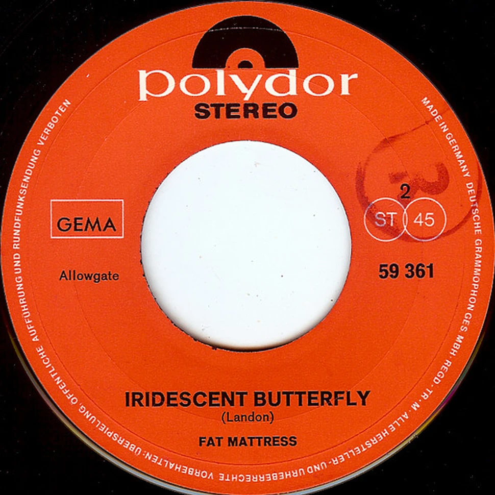 Fat Mattress - Naturally / Iridescent Butterfly