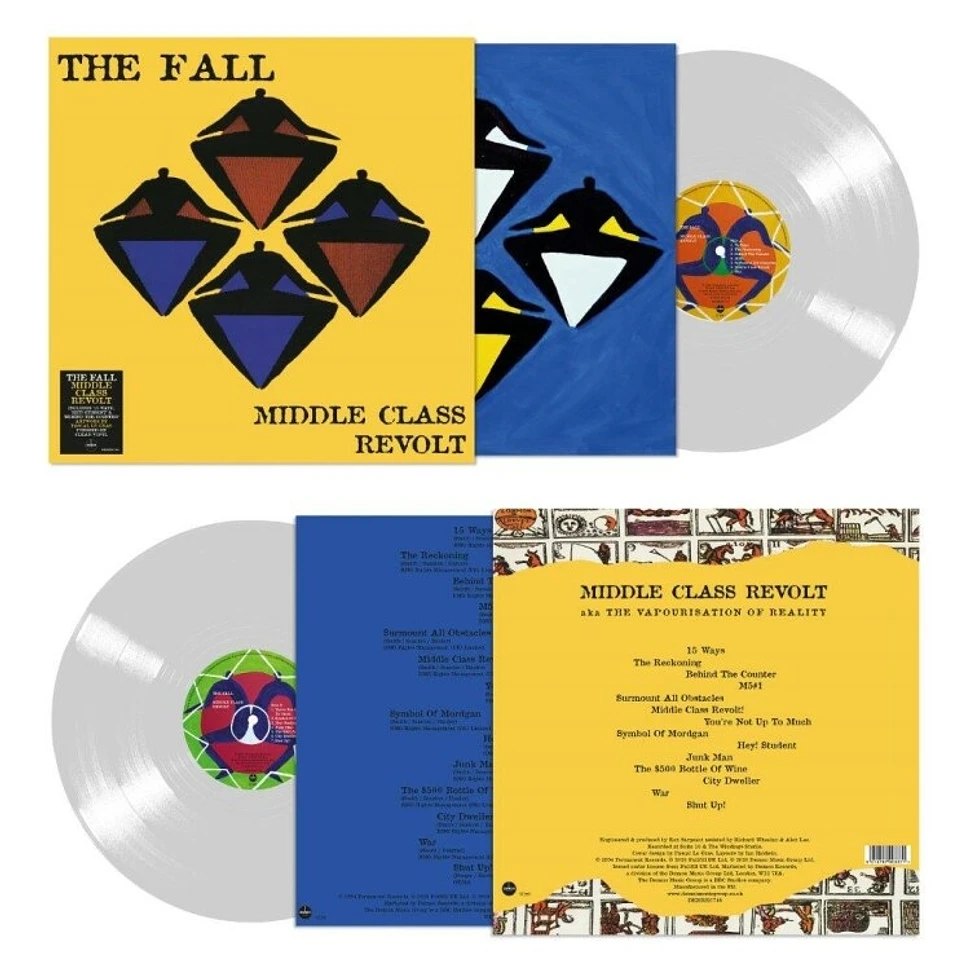 The Fall - Middle Class Revolt Clear Vinyl Edition